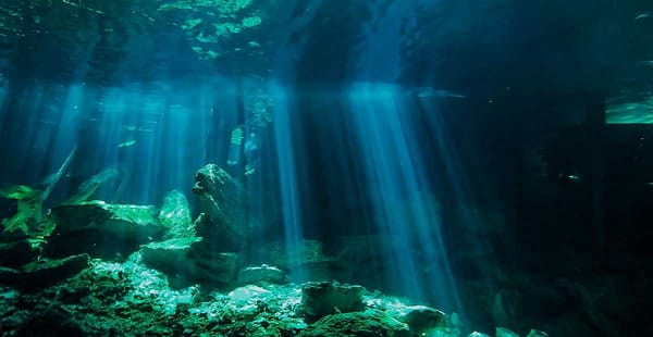 Cavern diving training - Mexico