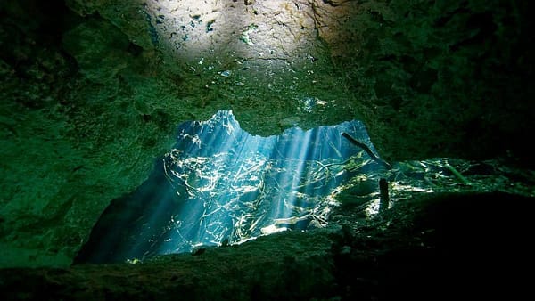 Cavern Diving in Yucatan