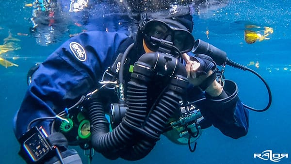Pre-dive check CCR diving - Divesoft Sidemount Liberty CCR
