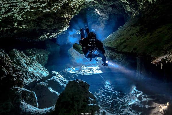 Cave diving Training mexico