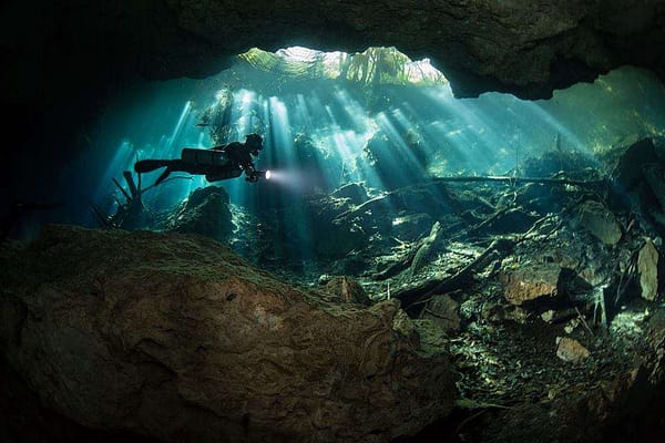 Cenote Chac Mool - Cenote diving - Cavern diving