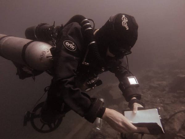 Geraldine - Sidewinder CCR diving - Exploration dive Mexico