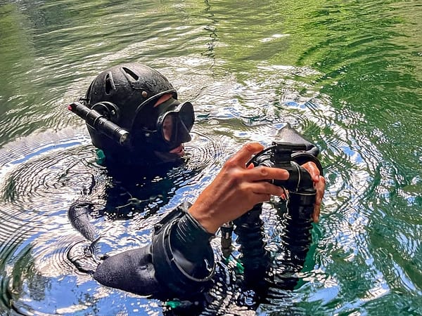 Sidemount Liberty Rebreather training